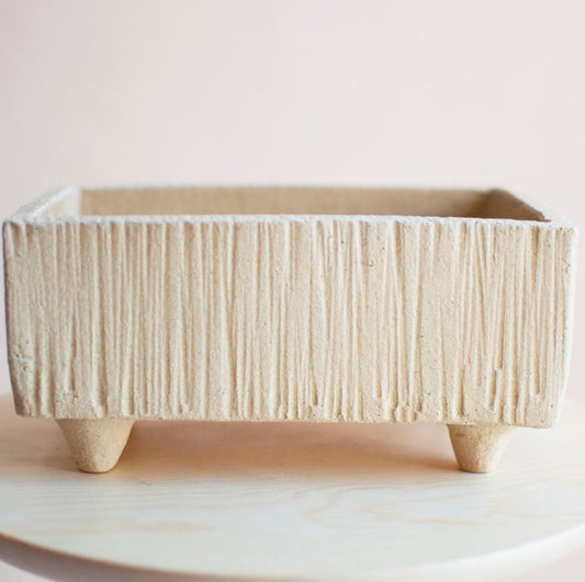 Low Rectangle Planter with Feet
