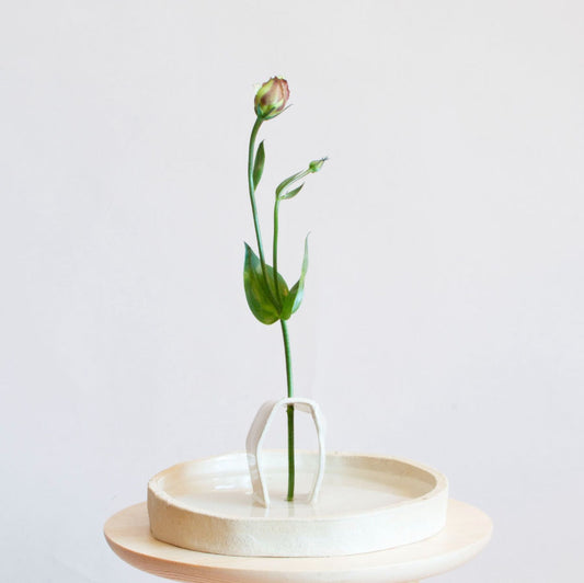 Single Flower Tray Vase